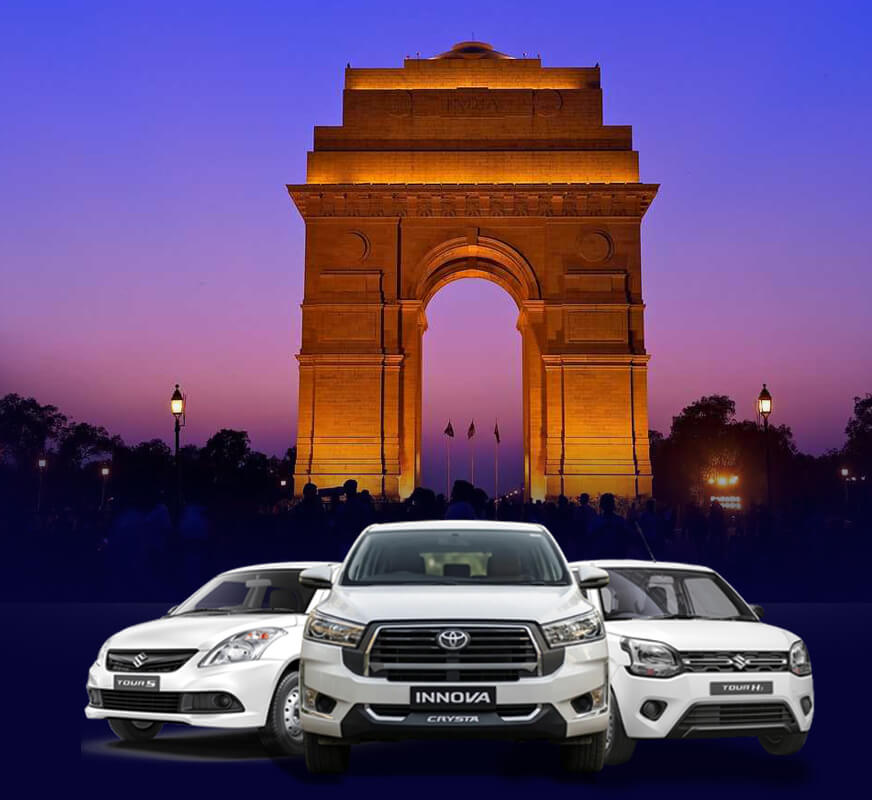 One Way Cab from Jaipur to Delhi